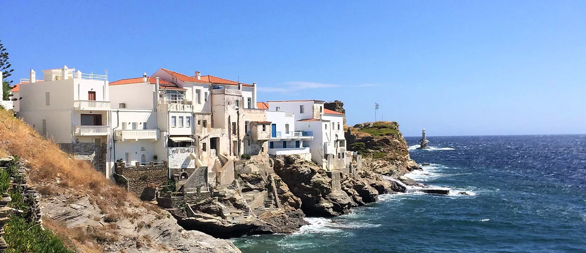 Les MAISONS de CLAIRE - Andros (cyclades)