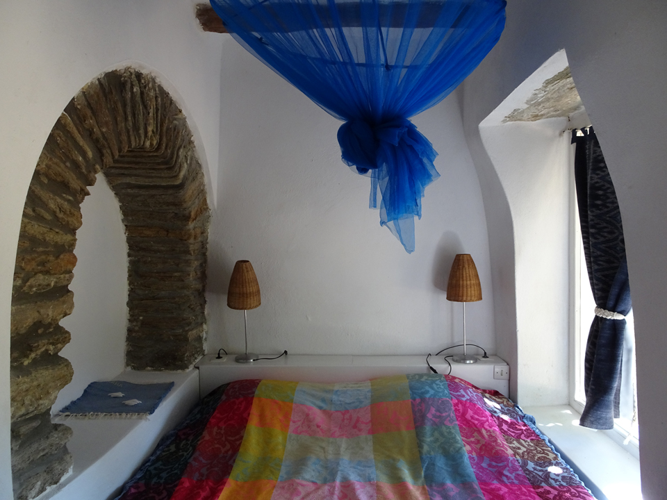 Les Maisons de Claire à Andros dans les Cyclades - La Maison du BERGER situé sous la Maison