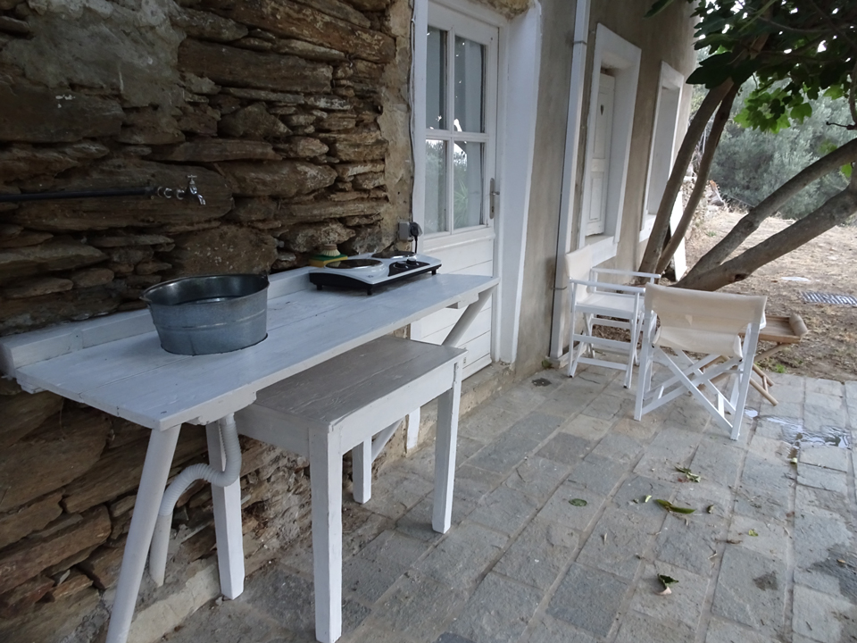 Les Maisons de Claire à Andros dans les Cyclades - La Maison du BERGER situé sous la Maison