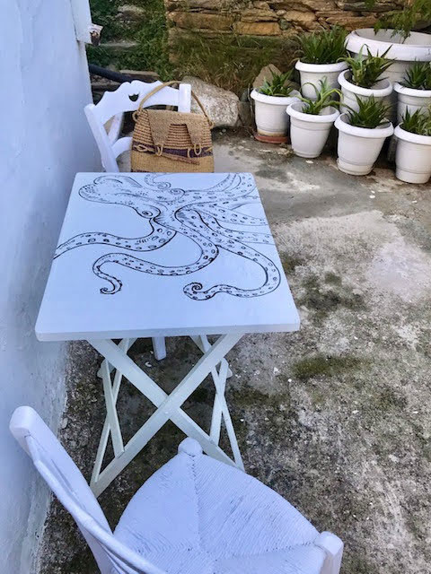les maisons de claire à Andros : la maison du Pêcheur
